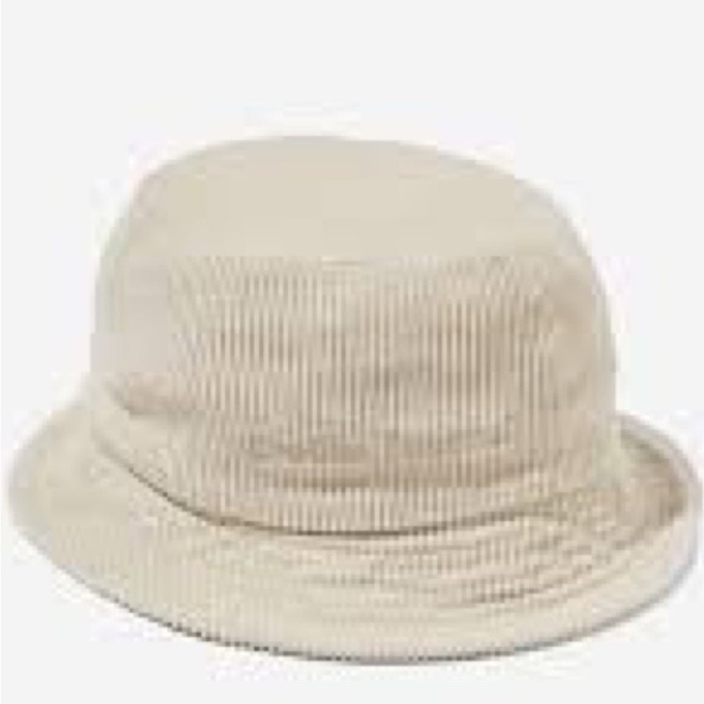 Classic Ecru Corduroy Bucket Hat